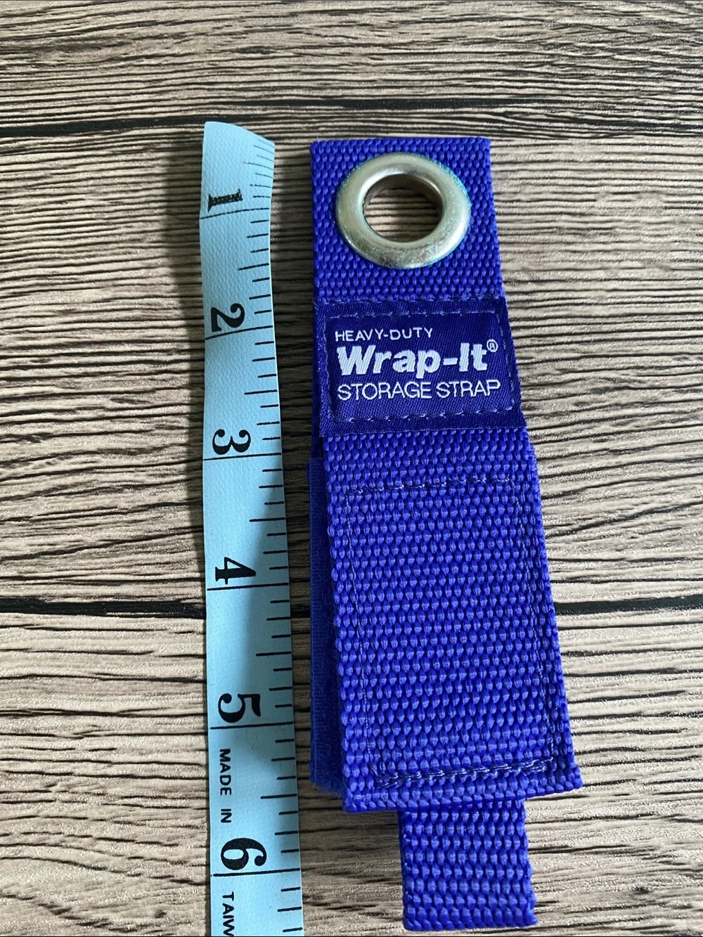 Wrap-It Heavy-Duty Storage Straps Blue (Set of 5)
